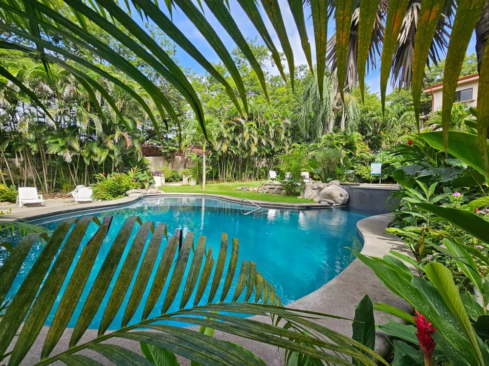 Serena Condos Playas del Coco Pool and Tropical Gardens